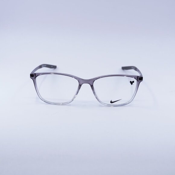 NIKE 7284 025 Eyeglasses Dark Grey/Khaki 54mm Square Frame - Picture 2 of 8